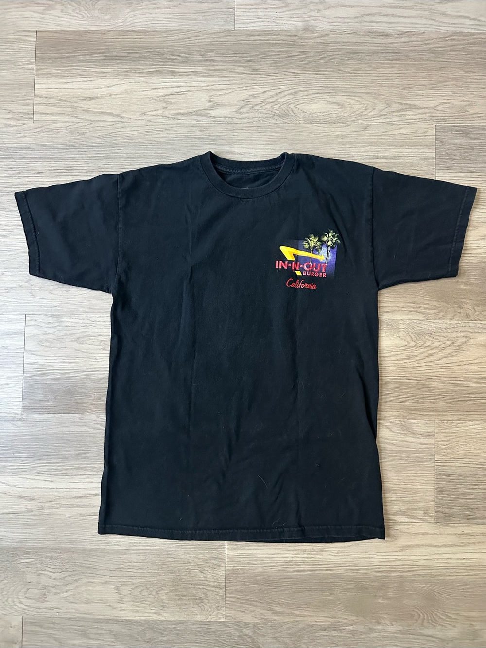In-N-Out Classic Car Black T-shirt